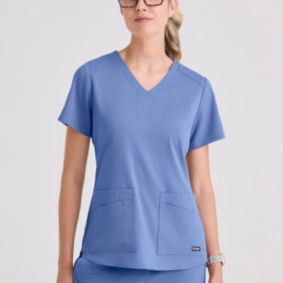 GRST011 Emma Top - 40 Ciel Blue