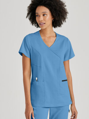 GRST001 Kim Top - 40 Ciel Blue