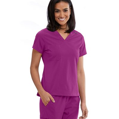 GVST028 Bree Tuck-In Top - 2042 Bright Iris