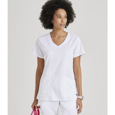 GRST045 Serena Top – 10 White