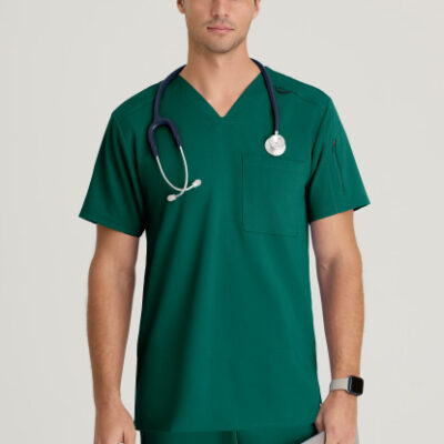 GRST079 Mens Top – 37 Hunter Green