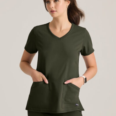 GRST045 Serena Top – 312 Olive