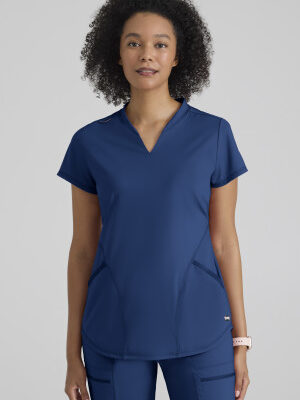 GRST249 Define Knit Top – 23 Indigo