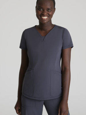SKT220 Serene Knit Top - 18- Pewter